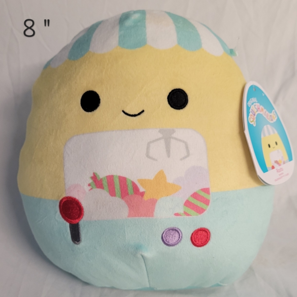 NWT 8" Rada the Claw Machine Squishmallow Kellytoy Plush Gamer Toy